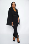 SHero cape blazer pant suit