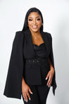 SHero cape blazer suit